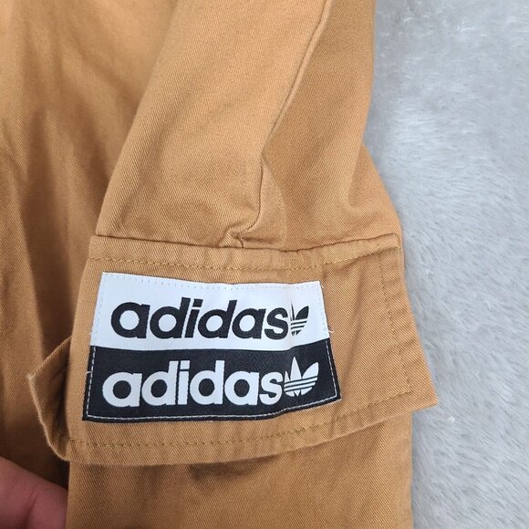 Adidas Womens RM300 Button Fly Pants Size 8 Twill Mesa High Rise with Pockets - Picture 2 of 7